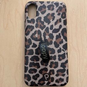 Leopard iPhone X/XS loopy case